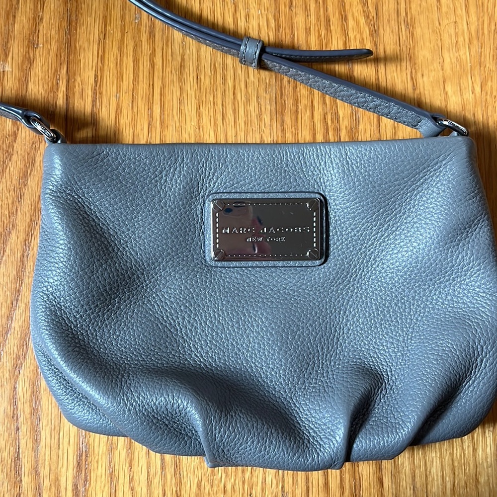 MARC JACOBS CLASSIC Q PERCY CROSSBODY PEBBLE LEATHER BAG
